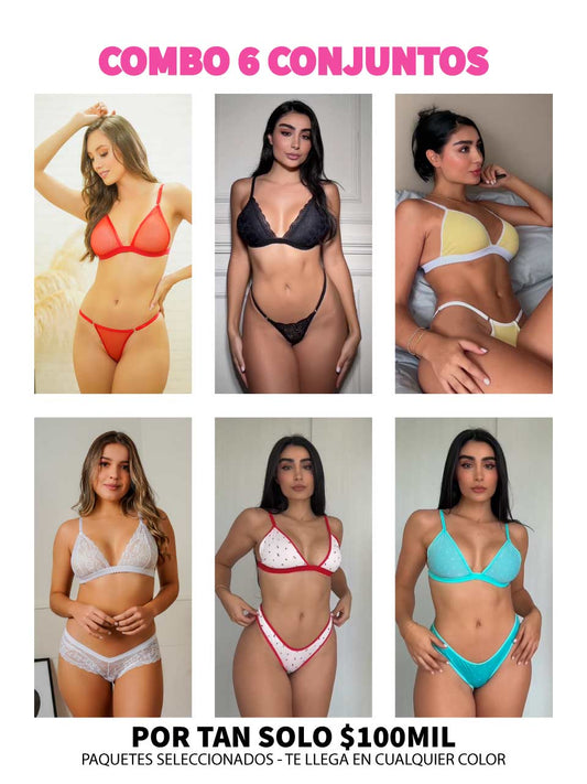 BOLSA EMPRENDEDORA  6 CONJUNTOS 100MIL