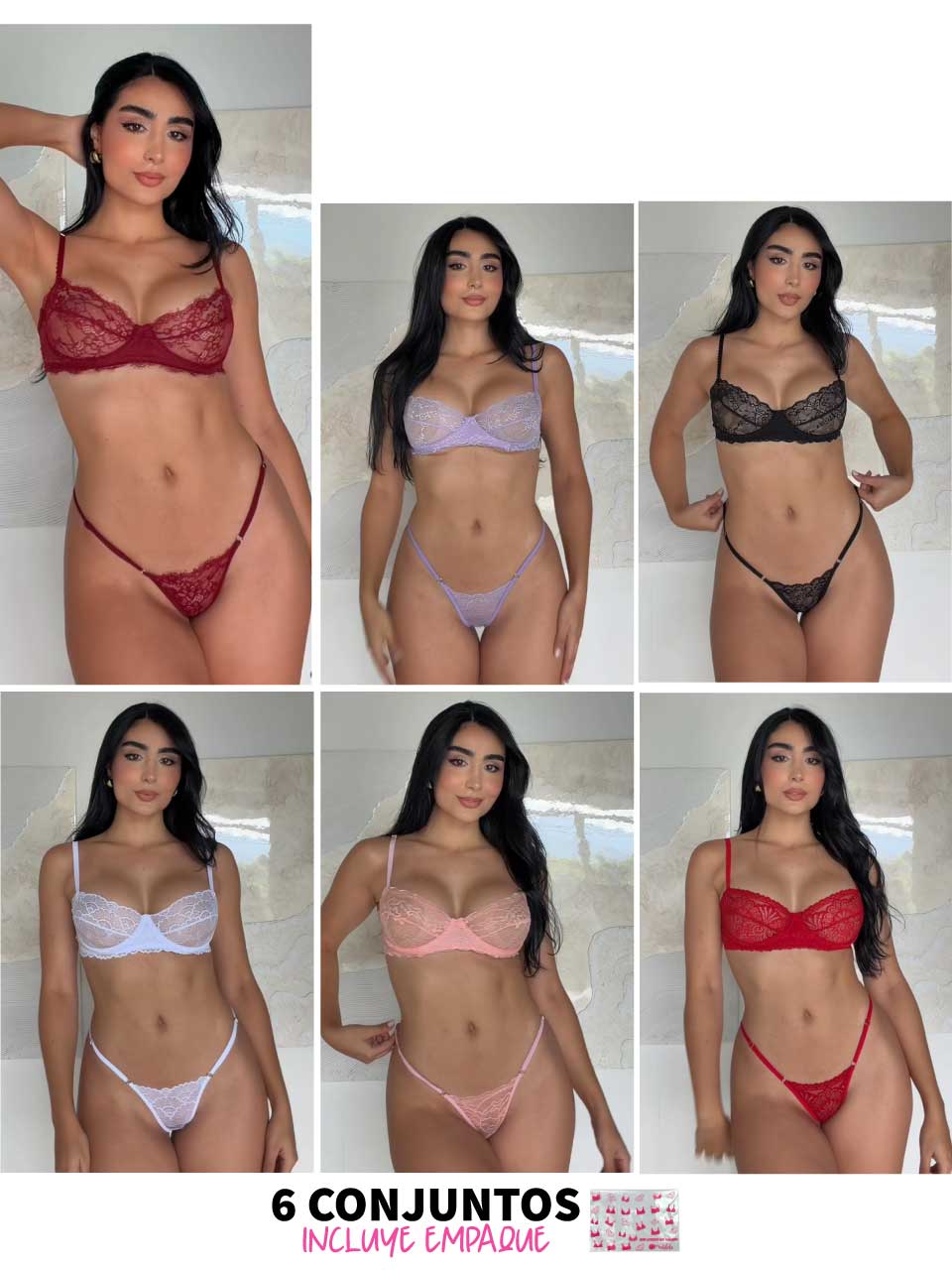 AHORRO: 6 CONJUNTOS VARILLA - 25% 0FF