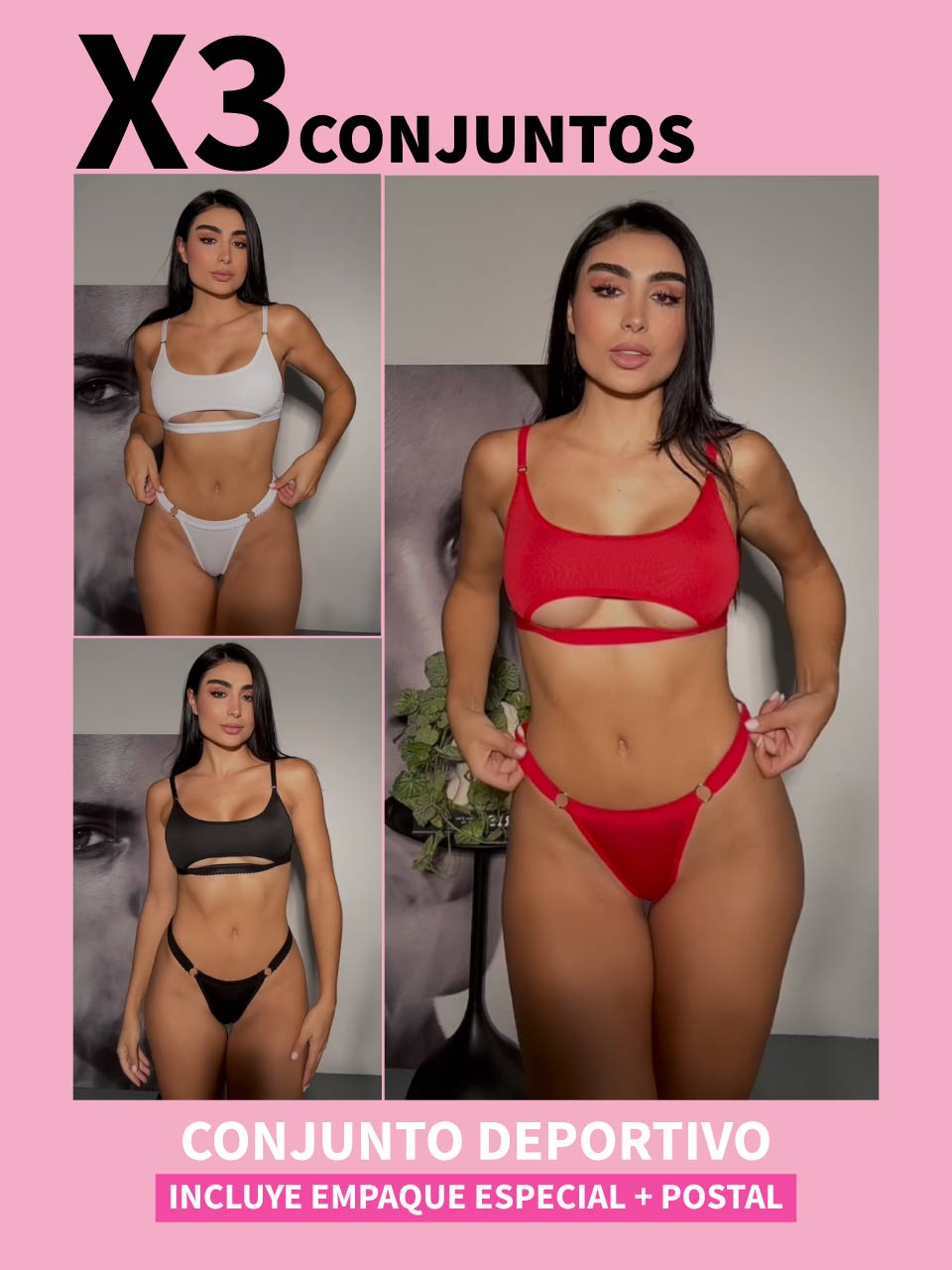 KIT #5 INCLUYE 3 CONJUNTOS