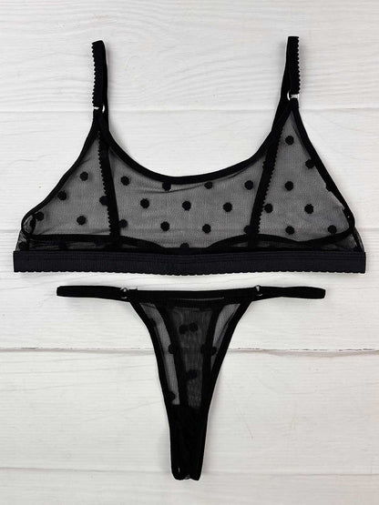 Conjunto basico grabado negro