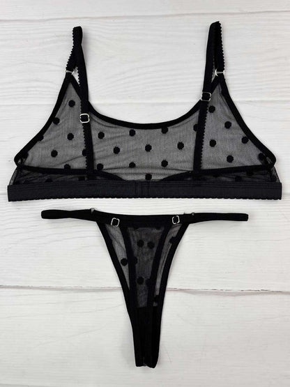 Conjunto basico grabado negro