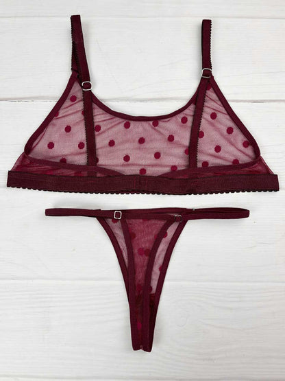 Conjunto basico grabado vino