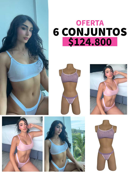 LLEVA 6 CONJUNTOS BASICOS MAYATEX - 35%