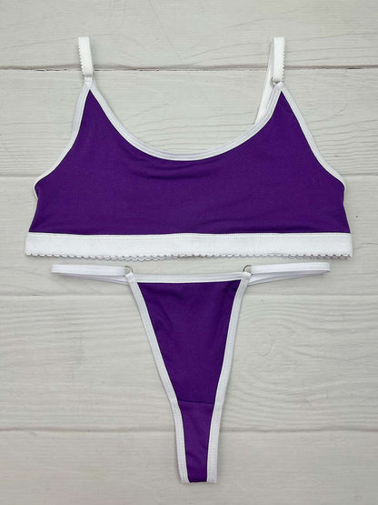 Conjunto basico morado
