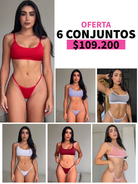 LLEVA 6 CONJUNTOS BASICOS - 35%