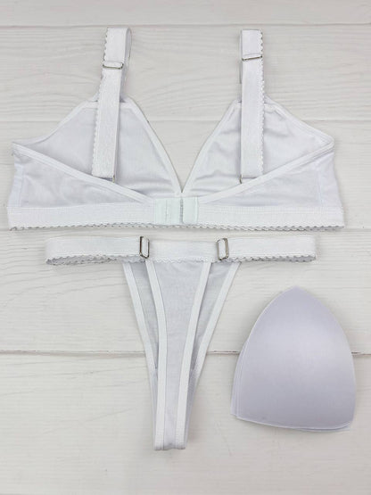 Conjunto copa algodon blanco
