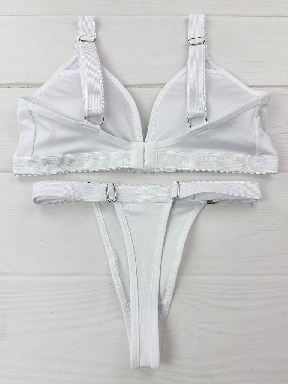 Conjunto copa deportivo blanco