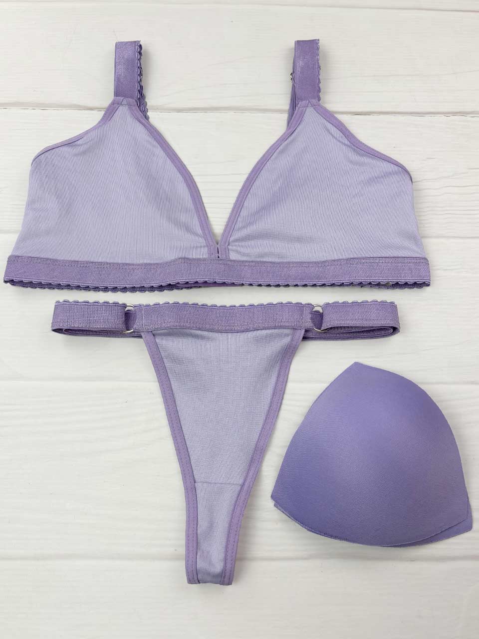 Conjunto copa deportivo lila