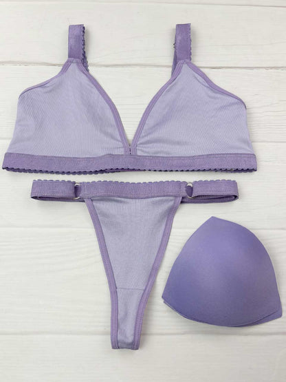 Conjunto copa deportivo lila