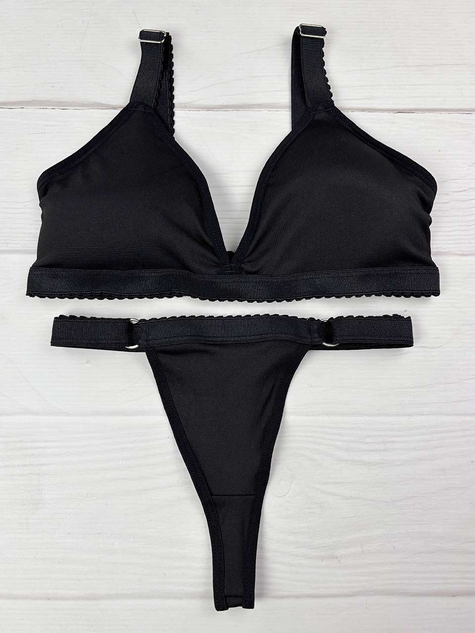 Conjunto copa deportivo negro