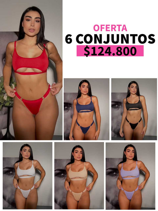 LLEVA 6 CONJUNTOS DEPORTIVOS - 35%