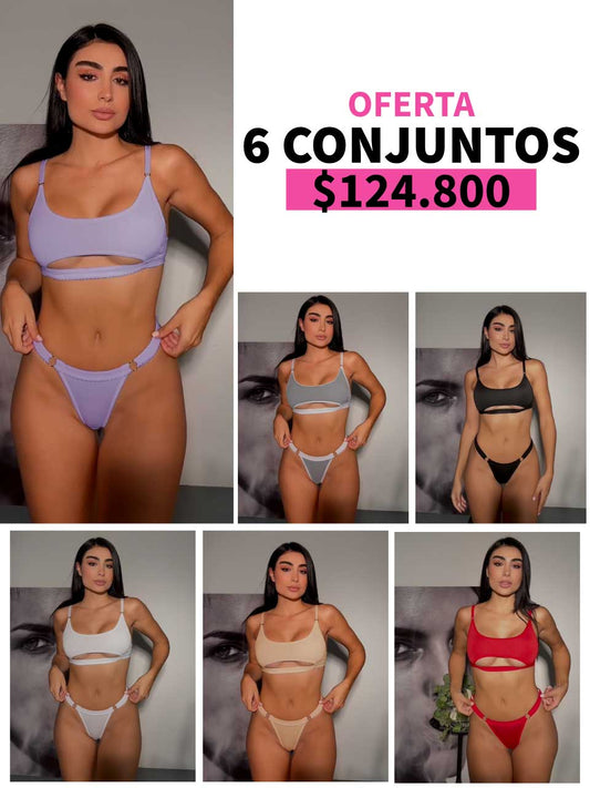 LLEVA 6 CONJUNTOS DEPORTIVOS - 35%