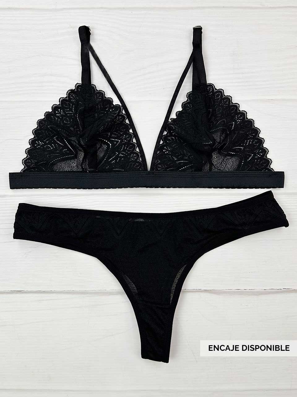 Conjunto elastico negro