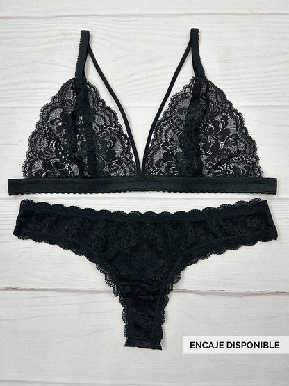 Conjunto elastico negro