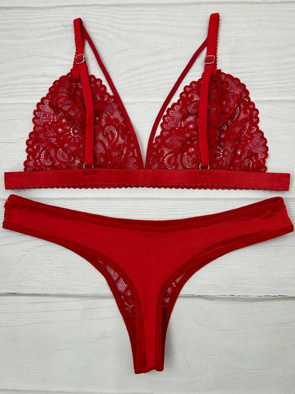 Conjunto elastico rojo