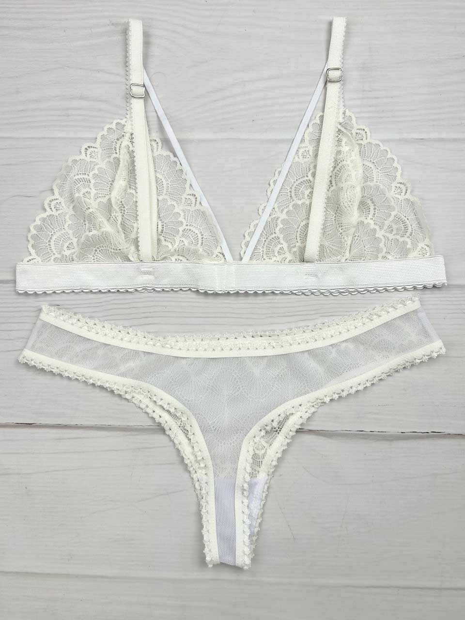 Conjunto elastico marfil