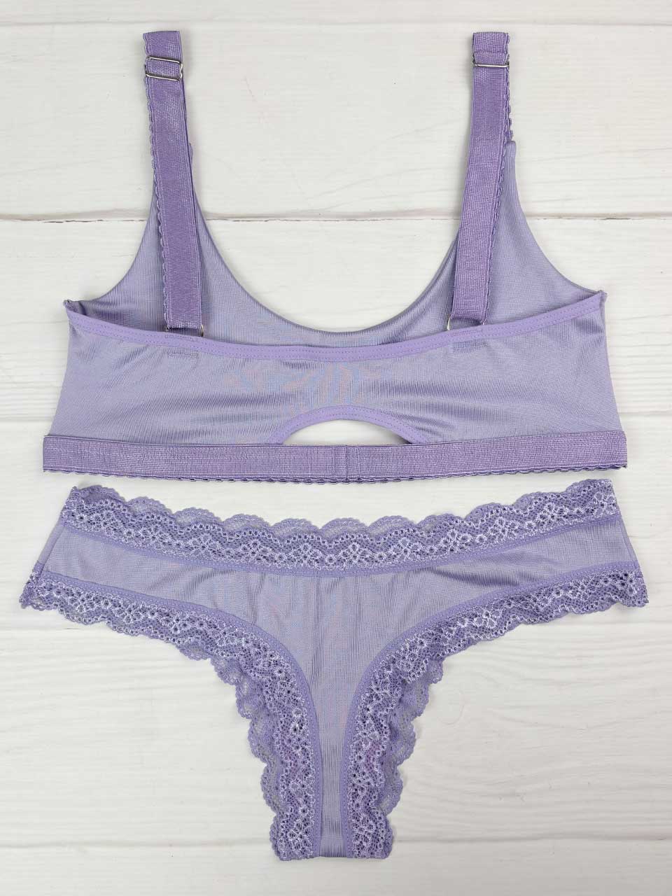 Conjunto esencial lila