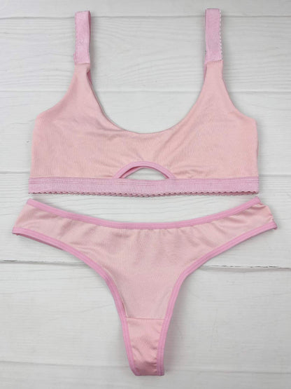 Conjunto esencial rosa
