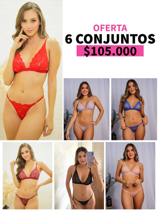 LLEVA 6 CONJUNTOS GRADUACION - 35%