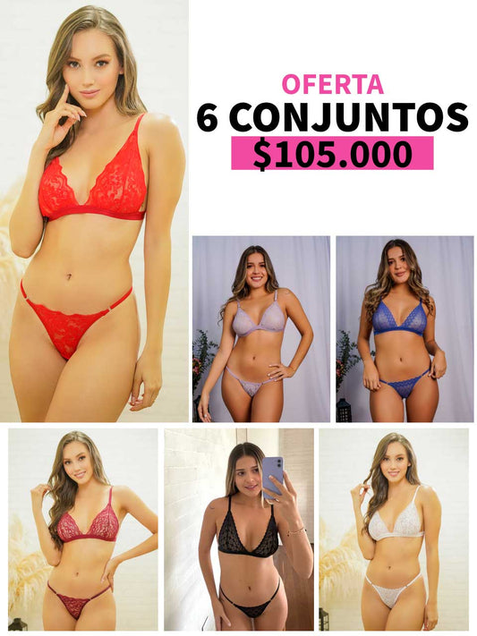 LLEVA 6 CONJUNTOS GRADUACION - 35%