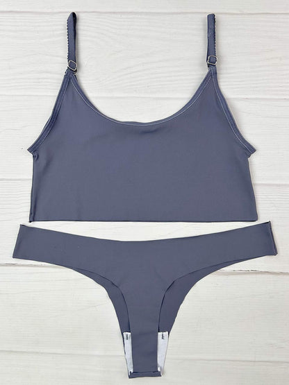 Conjunto invisible gris