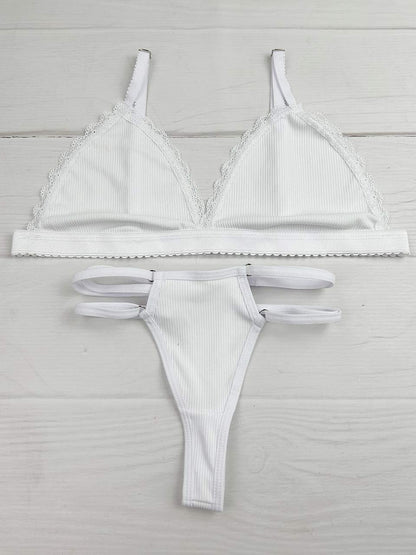 Conjunto rib triangulo blanco
