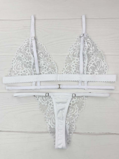 Conjunto tiras blanco