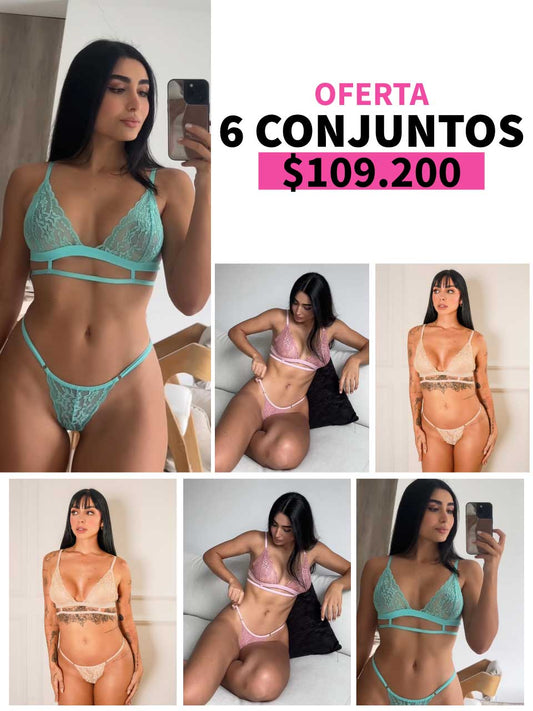LLEVA 6 CONJUNTO TIRAS - 35%