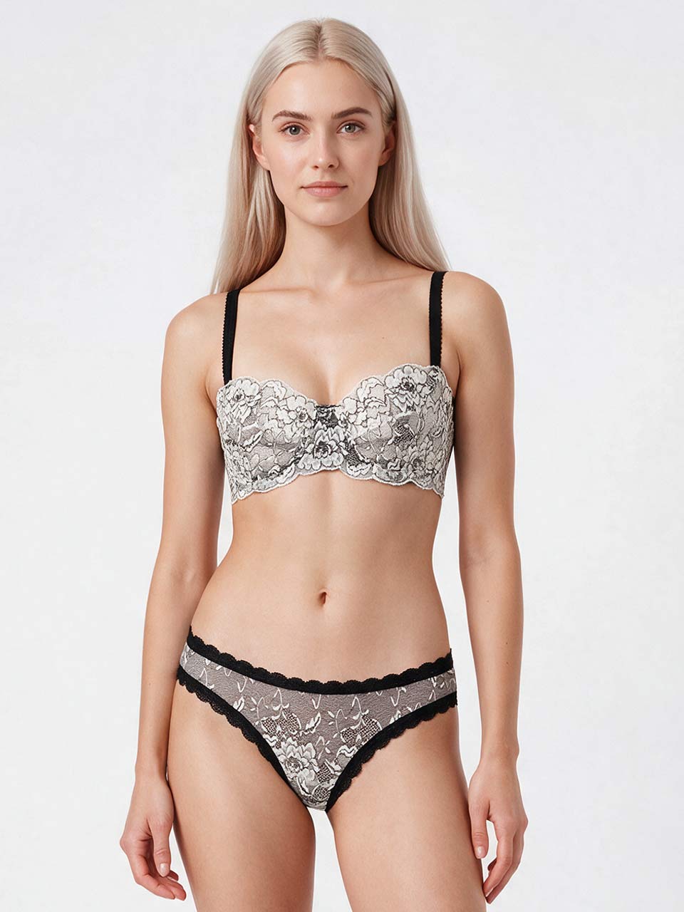 Conjunto varilla bicolor negro