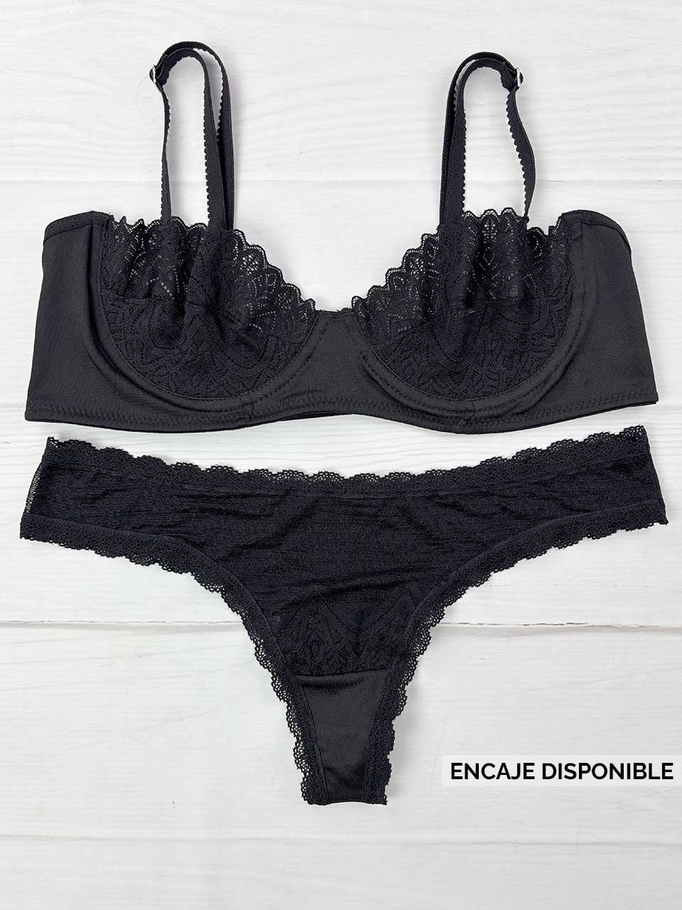 Conjunto varilla duo negro