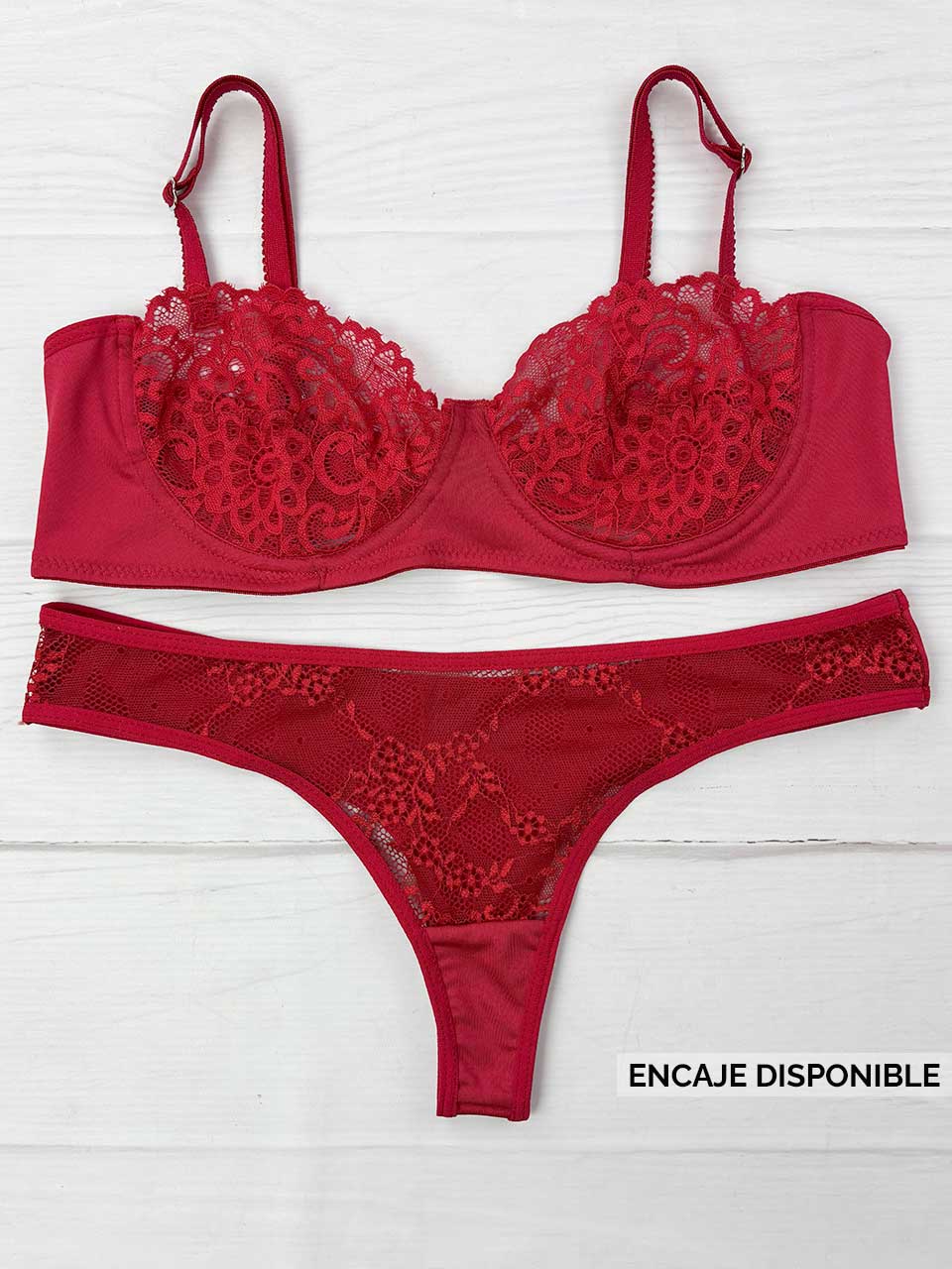 Conjunto varilla duo rojo