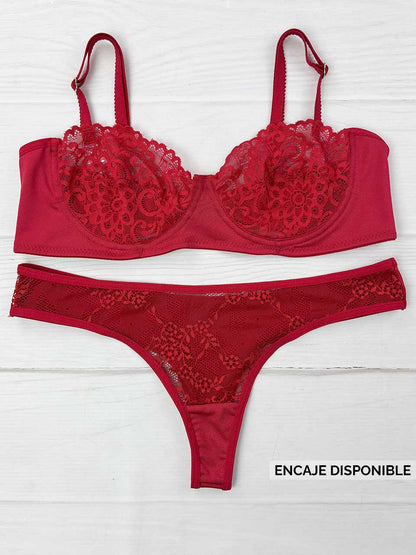 Conjunto varilla duo rojo