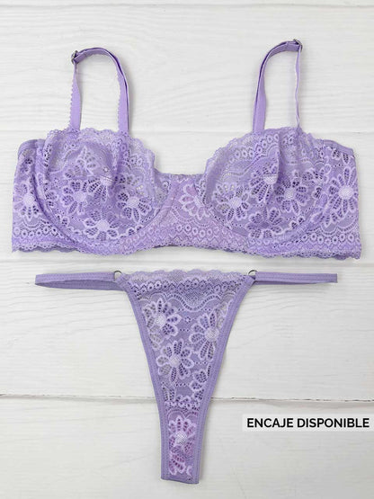 Conjunto varilla lila