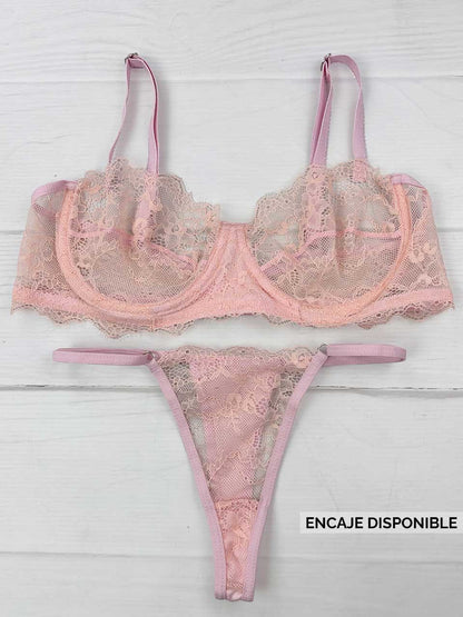 Conjunto varilla rosa
