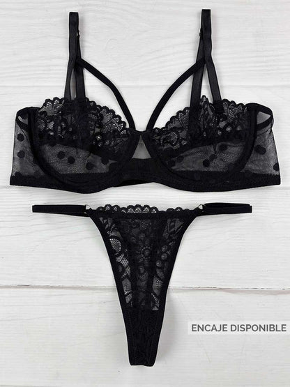 Conjunto varilla mayatex tiras negro