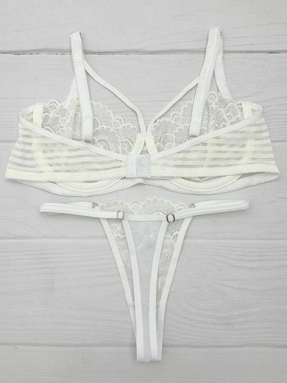 Conjunto varilla mayatex tiras marfil