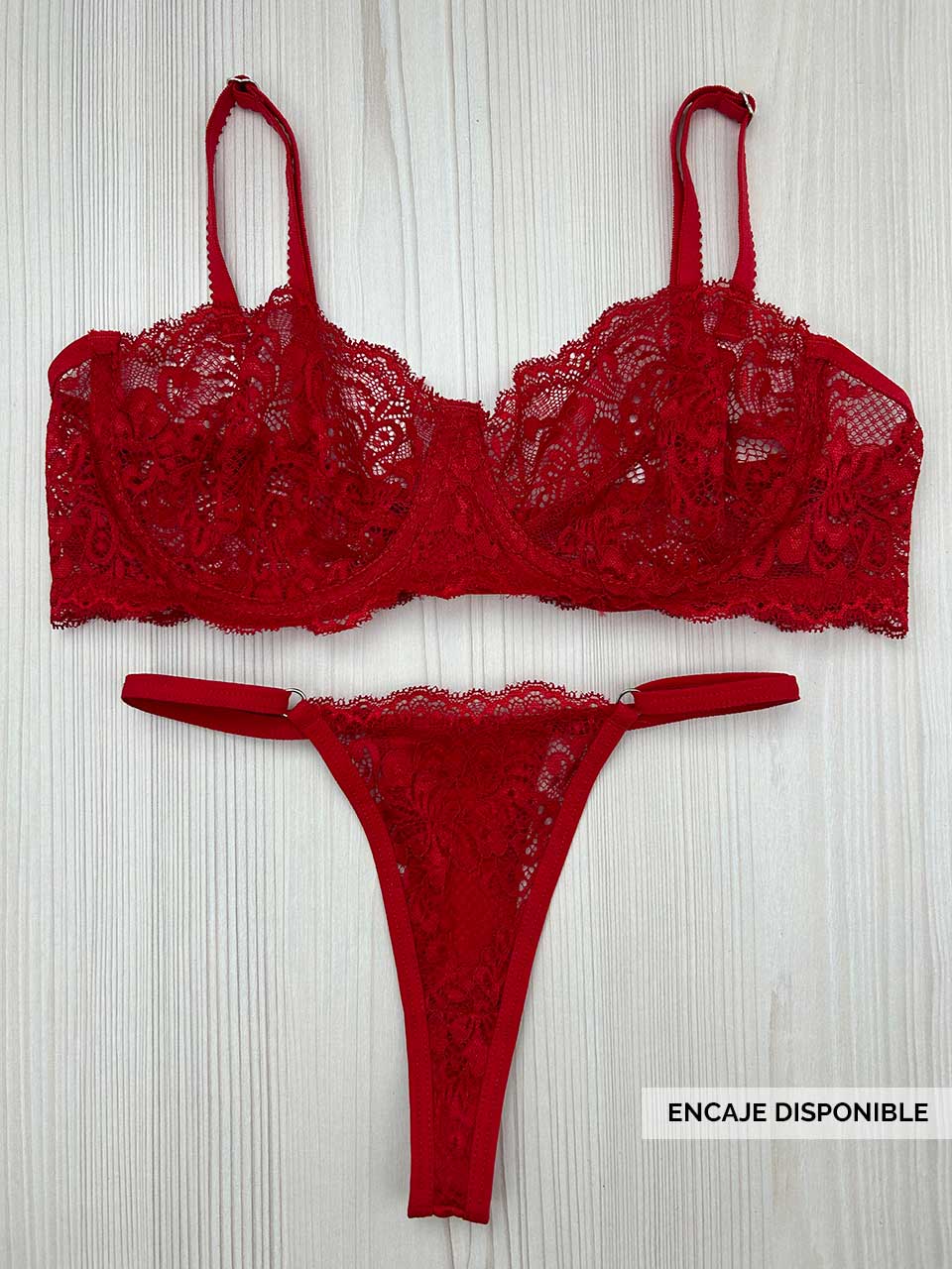 Conjunto varilla rojo