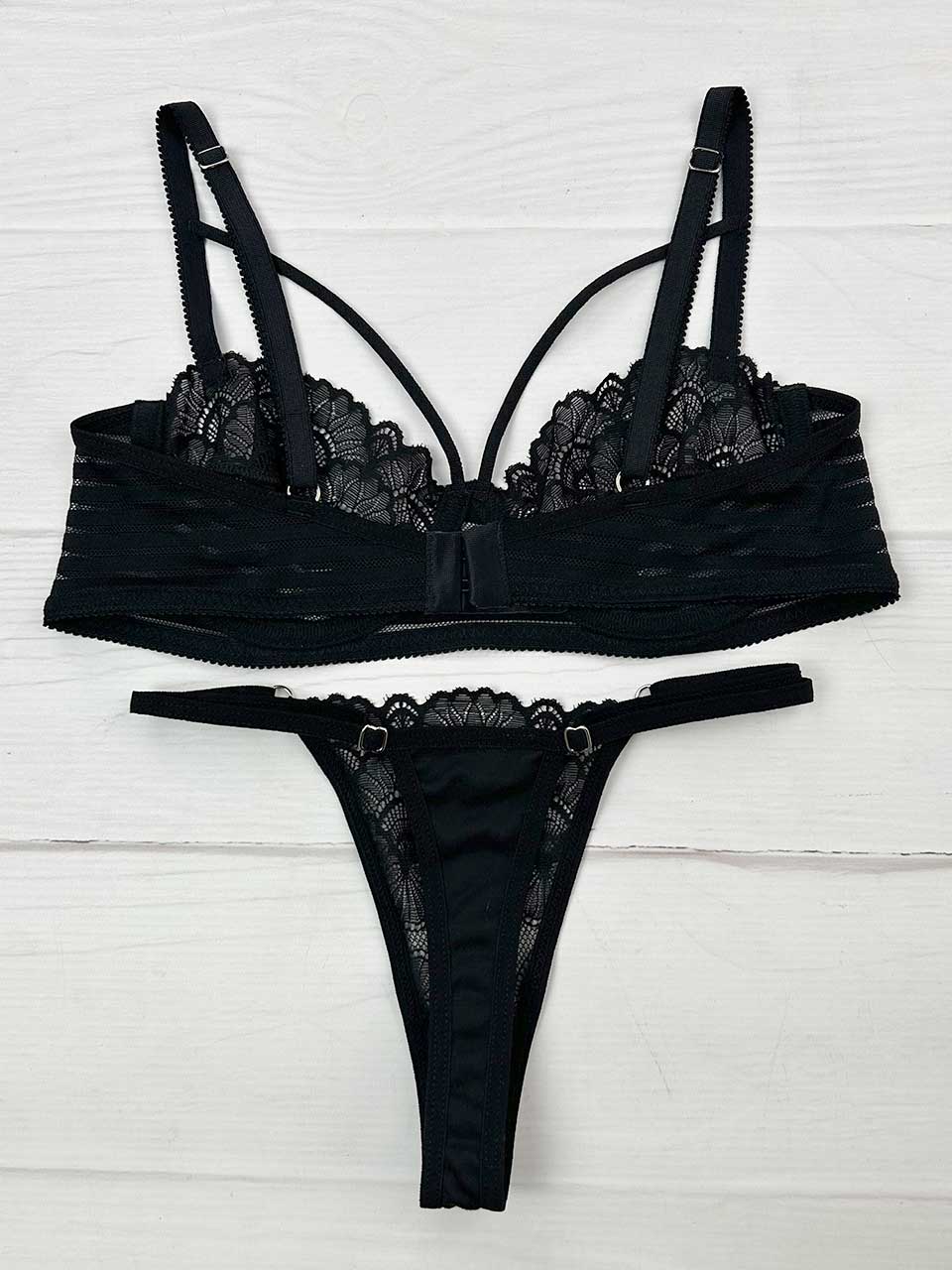 Conjunto varilla mayatex tiras negro