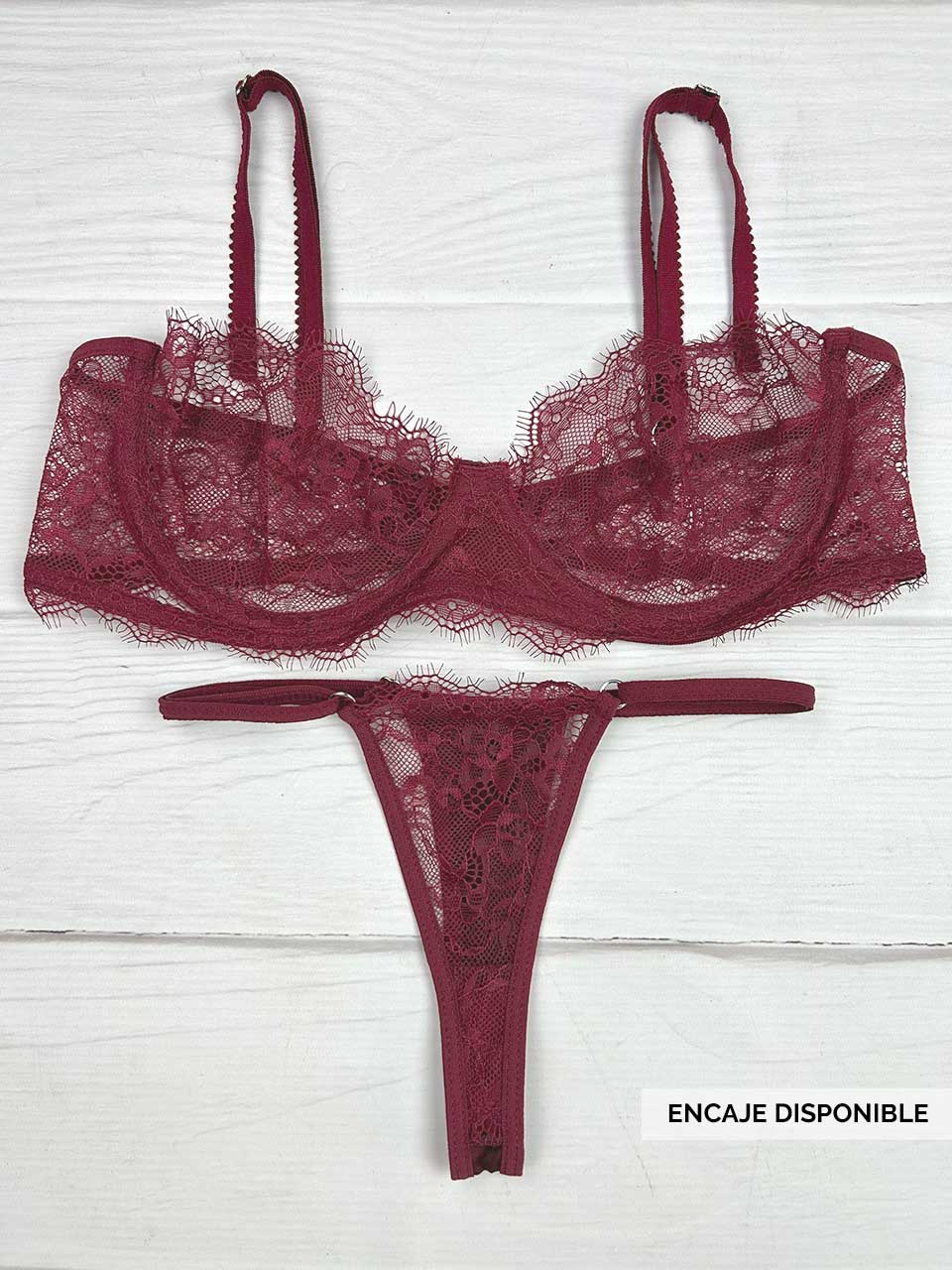 Conjunto varilla vino