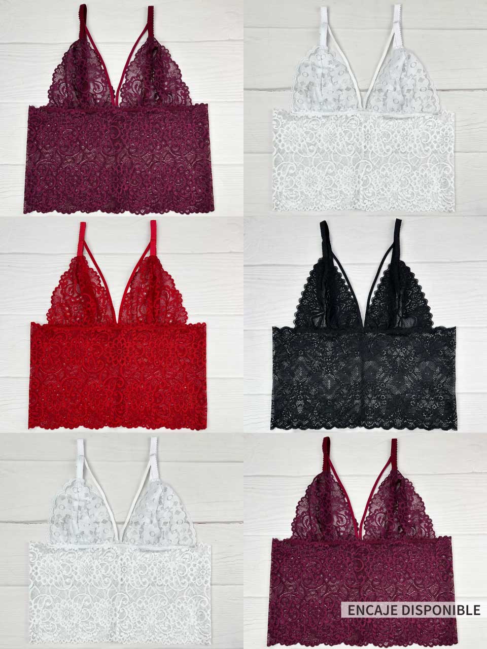 6 CONJUNTOS CROP TOP