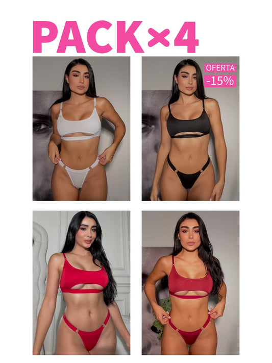 PACK X4 DEPORTIVOS