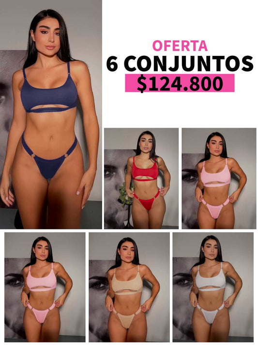 LLEVA 6 CONJUNTOS DEPORTIVOS - 35%