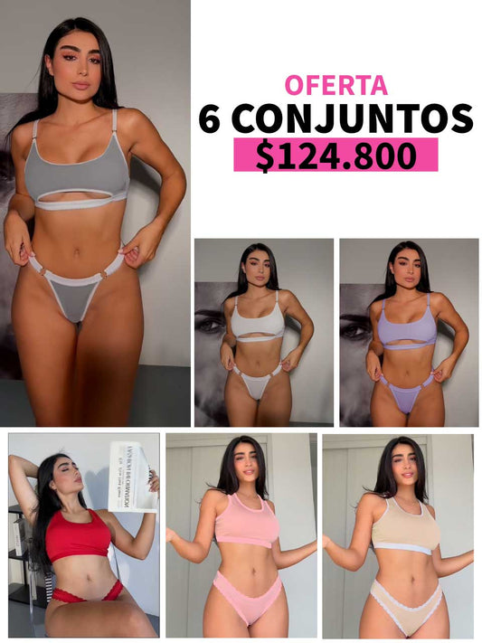 LLEVA 6 CONJUNTOS DEPORTIVOS Y SPORT - 35%