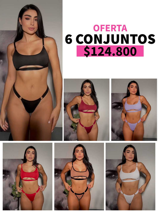 LLEVA 6 CONJUNTOS DEPORTIVOS - 35%