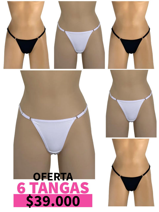 LLEVA 6 TANGA INVISIBLE -35%