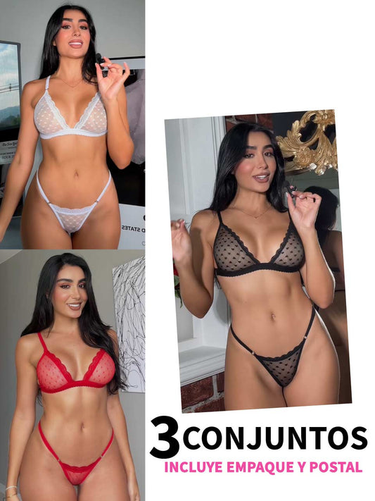 KIT #1 INCLUYE 3 CONJUNTOS