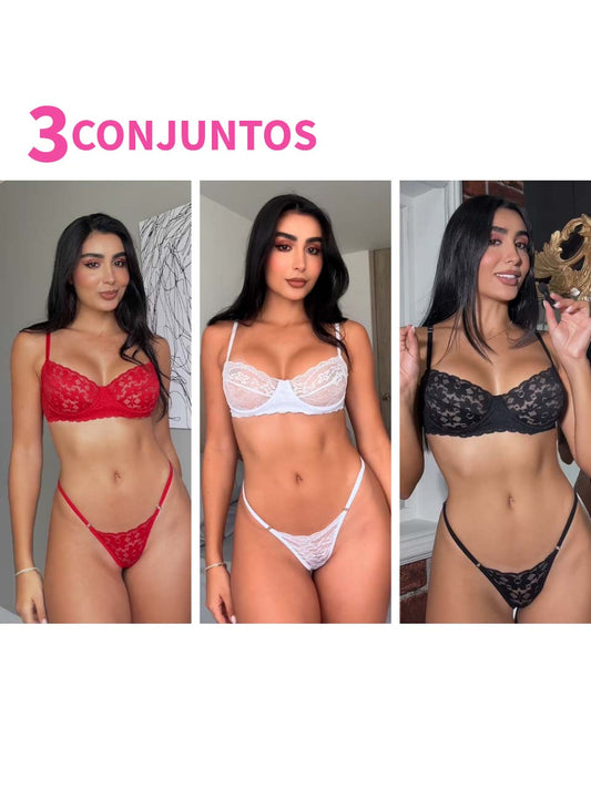 KIT 3 CONJUNTOS VARILLA