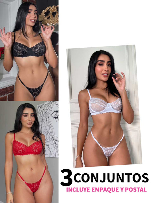 KIT #8 INCLUYE 3 CONJUNTOS VARILLA