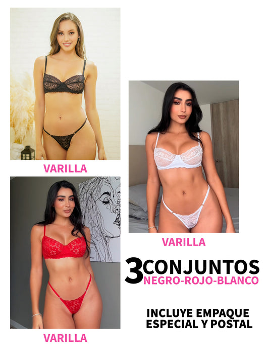 KIT #1 INCLUYE 3 CONJUNTOS