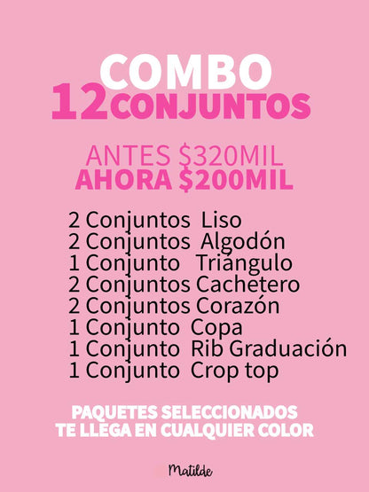 BOLSA EMPRENDEDORA 12 CONJUNTOS 200MIL